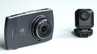 Z-EDGE T4 High Quality 1080P Dual Dash Cam