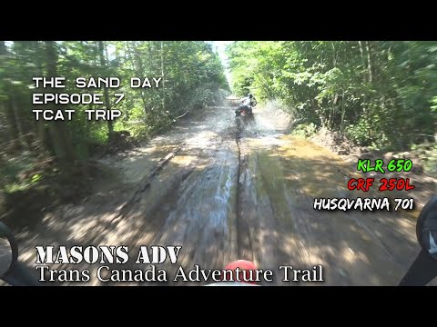 TCAT Trip Episode 7 | The sand section | Masons ADV | KLR
