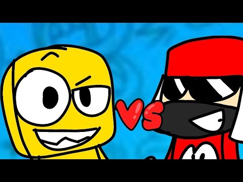 Propolis VS Mussa (animação) batalha de rap.