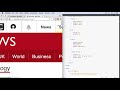 BBC News Clone - HTML and CSS Based Mini Project - Part 1/4