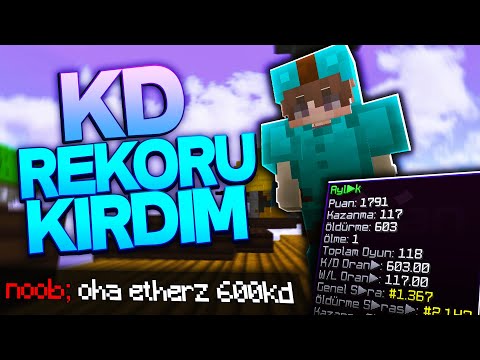 EtherZ - I BREAKED THE BIGGEST RECORD OF THE LAST PLAYER -sonoyuncu skywars minecraft