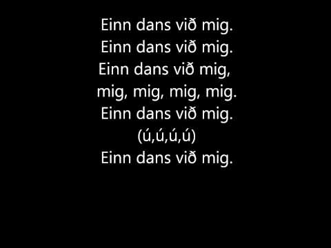 Hemmi Gunn - Einn dans við mig texti