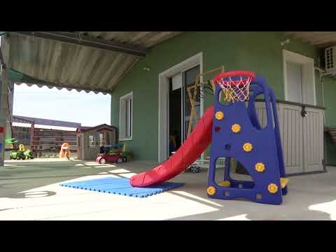 Imágenes de la inauguración de obras en CAIF Manitos Traviesas en Bernabé Rivera.