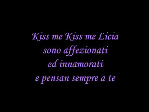 Sigla Completa - Kiss Me Licia (Testo)