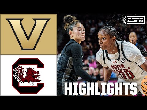 Vanderbilt Commodores vs. South Carolina Gamecocks | Full Game Highlights | ESPN CBB