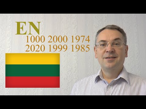 LITHUANIAN LESSON 172 - YEAR - METAI