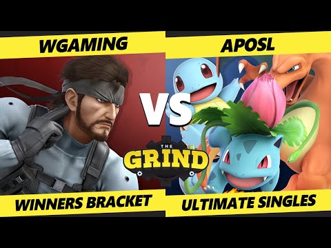 The Grind 162 - wgaming (Snake) Vs. Aposl (Pokemon Trainer) Smash Ultimate - SSBU