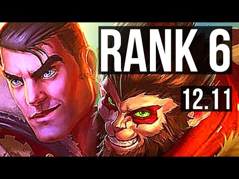 JAYCE vs WUKONG (TOP) | Rank 6 | KR Challenger | 12.11