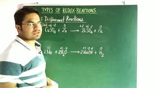 Types of Redox reactions| Class 11th