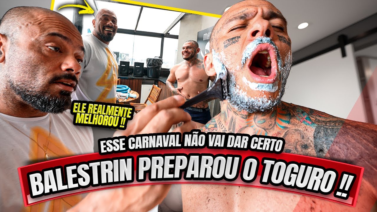 BALESTRIN PREPAROU O TOGURO PARA O CARNAVAL - NÃO VAI DAR CERTO !