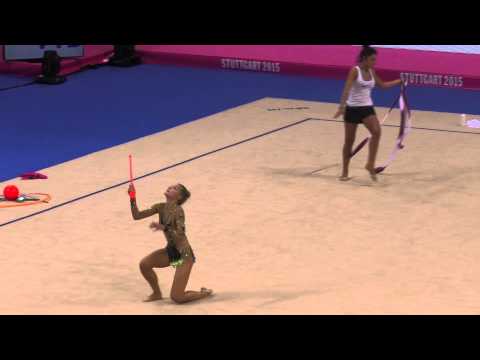 Laura Jung (GER) | Rhythmic Gymnastics World Championships Stuttagrt