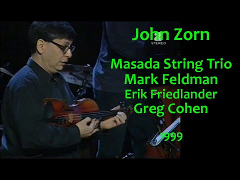 John Zorn - Masada String Trio - Warsaw Summer Jazz Days 1999