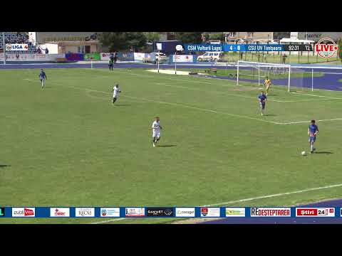 CSM "Vulturii" Lugoj vs. CSU Universitatea de Vest din Timișoara, etapa 27 a Campionatului de Fotbal