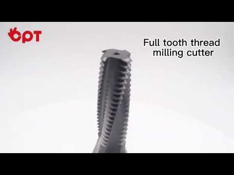 Full tooth thread milling cutter