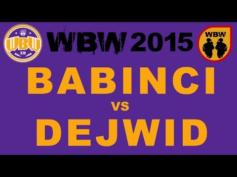 Video thumbnail for Eliminacje 2015: Babinci vs. Dejwid