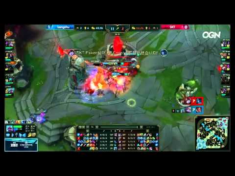 SKT T1 vs Longzhu Game 2   Highlights LCK W6D2 Spring 2016   SKT vs LZ G2