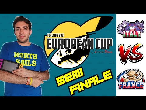 Pokémon European Cup - ITALY vs FRANCE! SEMIFINAL!