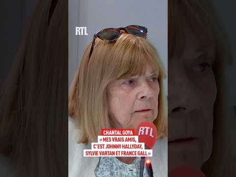 Chantal Goya on RTL: "My real friends are Johnny Hallyday, Sylvie Vartan and France Gall"