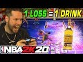 1 Loss 1 Drink 24 Mamba Challenge On NBA 2K20