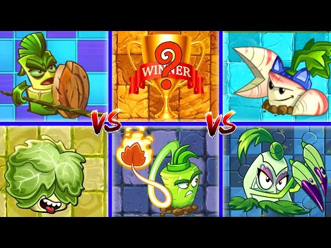 5 Best MELEE Plants Battlez - Who Will Win? - PVZ 2 Plant vs Plant