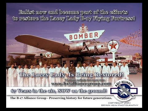 B-17 Alliance Group: B-17 Flying Fortress Lacey Lady Touches Down after 67 years!