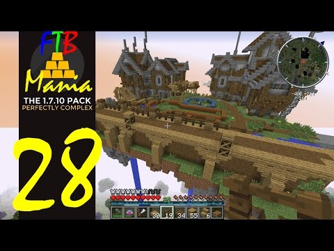 FTBMania 2 #28 - Steampunk město 4. část