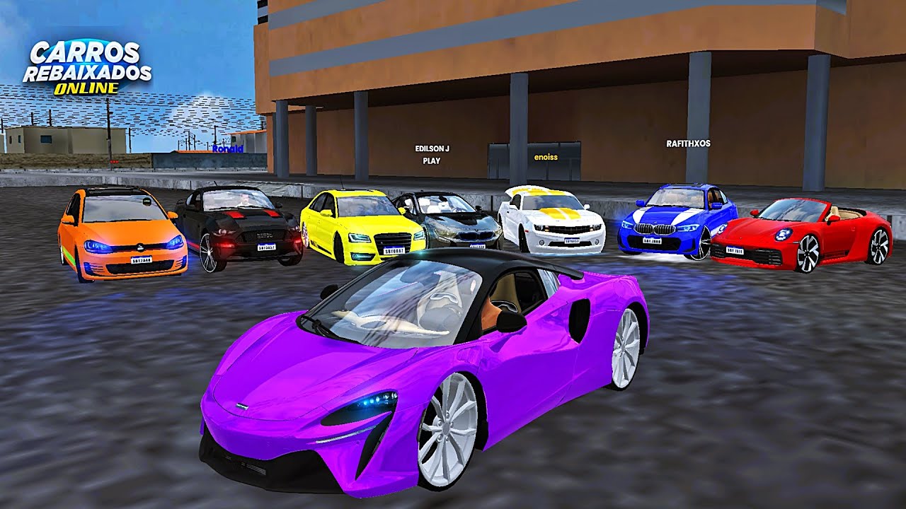 CARROS REBAIXADOS ONLINE | ENCONTRO DOS CARROS VELOZES E FURIOSOS NO ESTACIONAMENTO DO SHOPPING