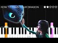 How To Train Your Dragon Test Drive EASY Piano Tutorial