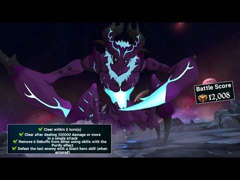 Guild Boss Kelak +9k EZ // Giant Finish & Cleanse 6 De-Buffs [F2P 7DS GRANDCROSS]