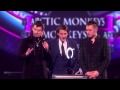 Arctic Monkeys win MasterCard Album of the Year  | BRITs Acceptance Speeches