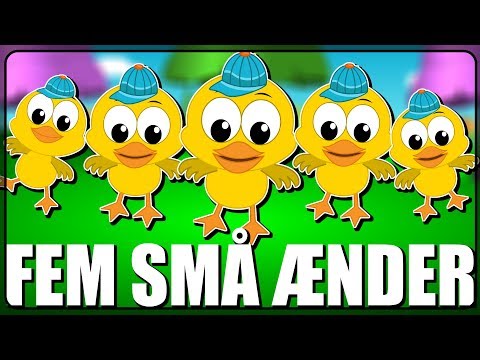 , title : 'Fem Små Ænder | Danske Børnesange | Børnerim | Nursery Rhymes in Danish | Five Little Ducks'