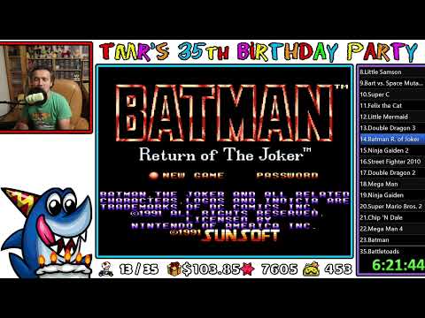 35 Birthday Stream Party - Batman: Return of the Joker (NES)