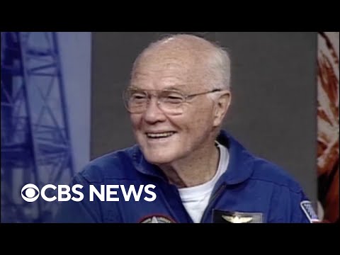 From the archives: John Glenn on becoming oldest person to fly in space in 1998