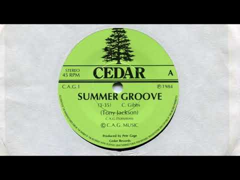 TONY JACKSON / SUMMER GROOVE / 1984 / A-SIDE / 7'' VINYL / 80'S