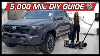 How to Complete 5K Maintenance on the New Tacoma | DIY ToyotaCare