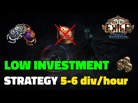 POE 3.22 NO COMPASS Farming Strategy! 5-6 Divines/hour! Path of Exile