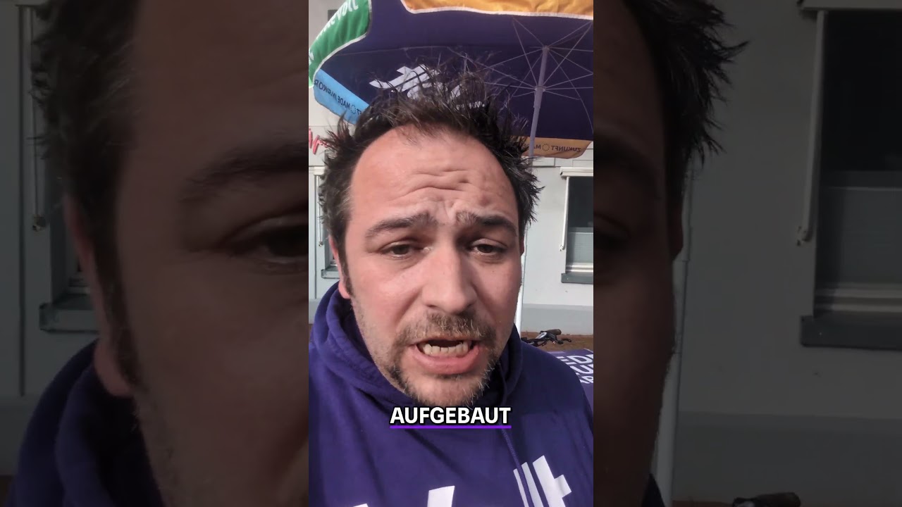 Burgfest Herzogenrath: Unterschriften & Regen! #shorts #volt