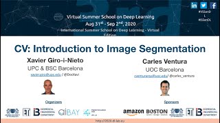 Introduction to Image Segmentation - ISSonDL 2020