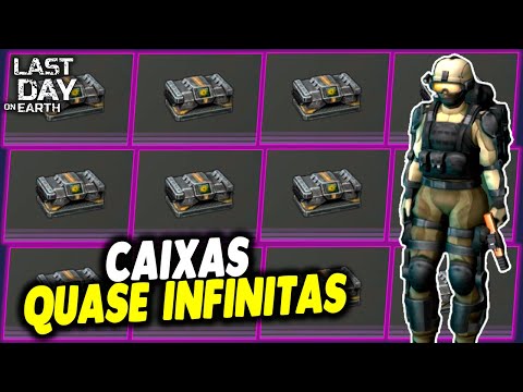 CONSEGUINDO CAIXAS QUASE INFINITAS - Last Day On Earth
