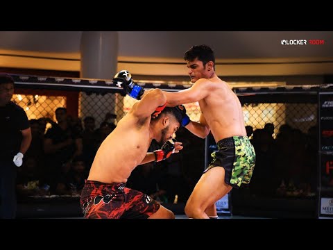 Animish Dighe (Maharashtra) vs. Varun (Kerala) | MMA Fight | MMAAK Gym War | Calicut | India