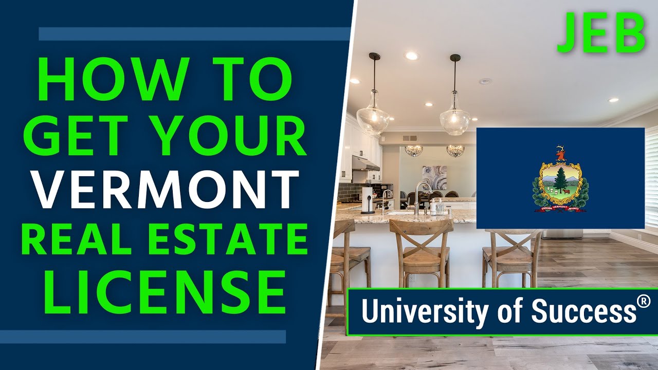 Vermont Real Estate Classes — University of Success