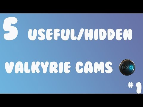 5 useful/hidden Valkyrie camera spots #1 | Rainbow Six Siege