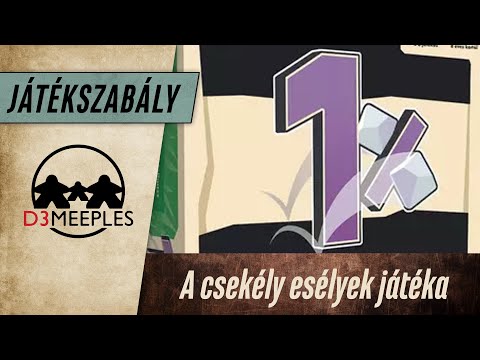 JÁTÉKSZABÁLY: 1% - A CSEKÉLY ESÉLYEK JÁTÉKA - d3meeples