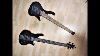 Video thumbnail for Ibanez EHB1005 vs Schecter Omen-5 by Bikes, Vehicles & Music