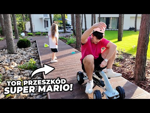 SUPER MARIO OBSTACLE COURSE! 🏎️🍄
