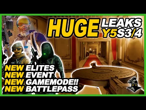 [Leaked] Everything about Y5S3/4 Leaks So Far | Rainbow Six Siege