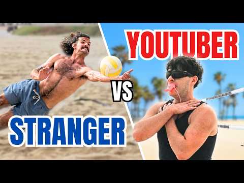 RECRUITING STRANGERS TO PLAY BEACH VOLLEYBALL