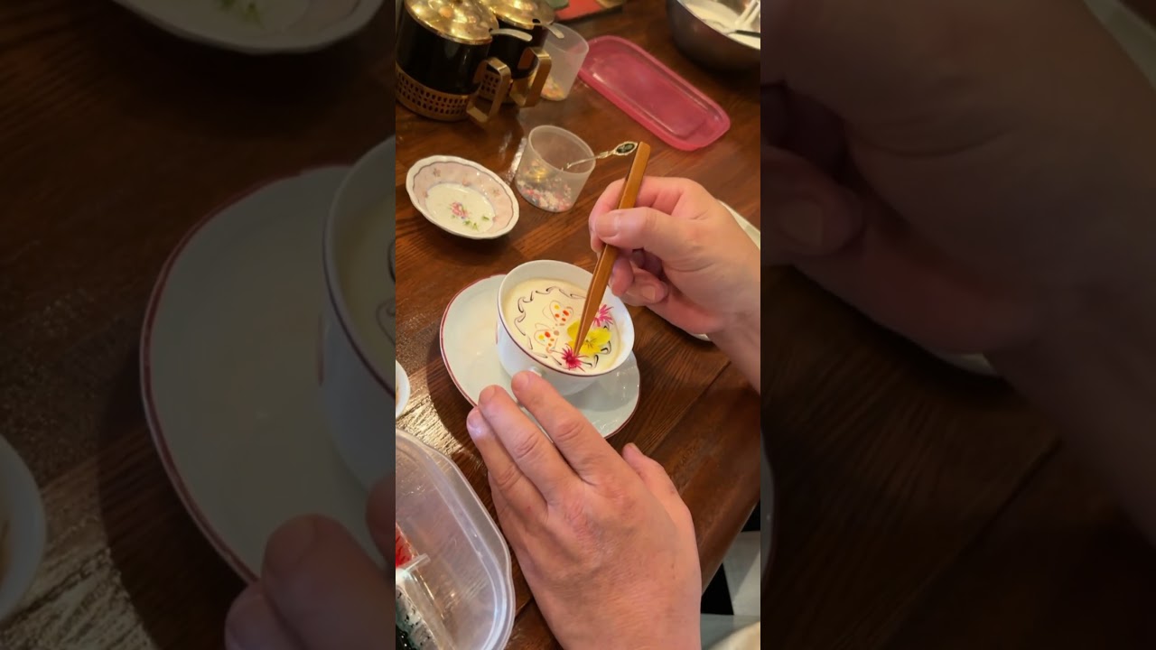 【愛知・豊田】フラワーラテアート Flower Latte Art【カフェ・ド・シェフ】#愛知カフェ #豊田カフェ #ラテアート #フラワー #latte #latteart #japanese