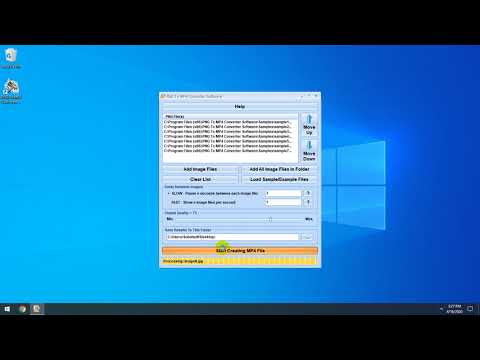 PNG To MP4 Converter Software