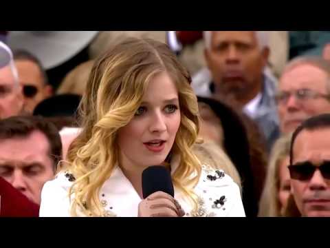 Jackie Evancho singing our National Anthem at Donald Trump Inauguration on 1-20-2017 (Updated)